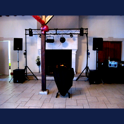 Installation dans une salle des f&ecirc;tes